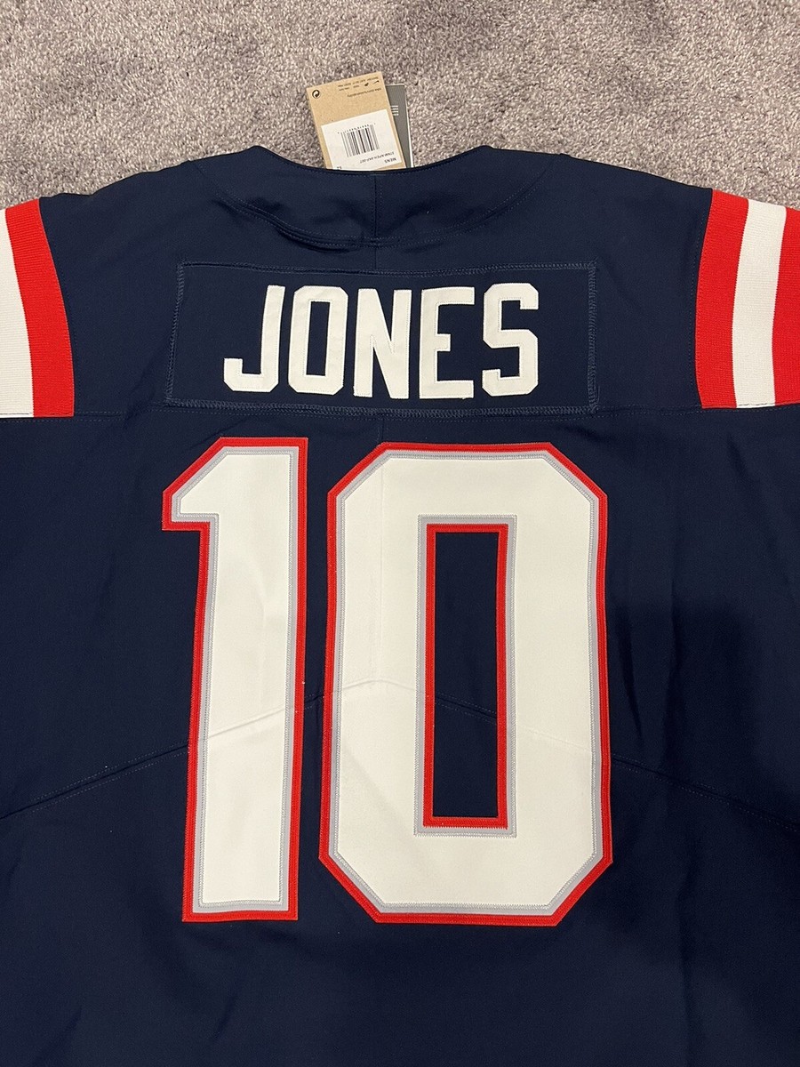 Nike Mac Jones New England Patriots NFL Vapor Elite Jersey Mens