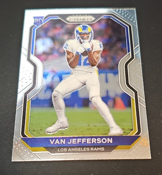 2020 Panini Prizm Van Jefferson Base Rookie RC #377