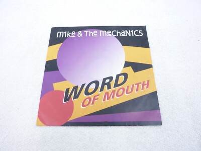 Mike & The Mechanics- Let´s Pretend It Didn´t Happen/ Word Of Mouth- 7'' LP Vinyl