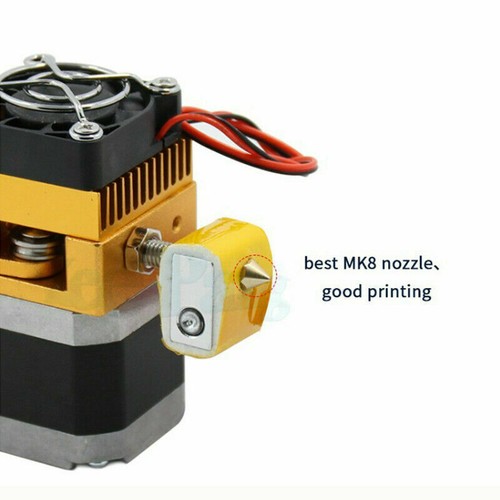 New MK8 Extruder Head Hotend 0.4/1.75mm 12V40W Filament Extrusion 3D Printer H - Photo 11/13