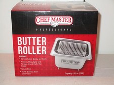 Chef Master Stainless Steel Butter Roller 55 oz -New /Open Box