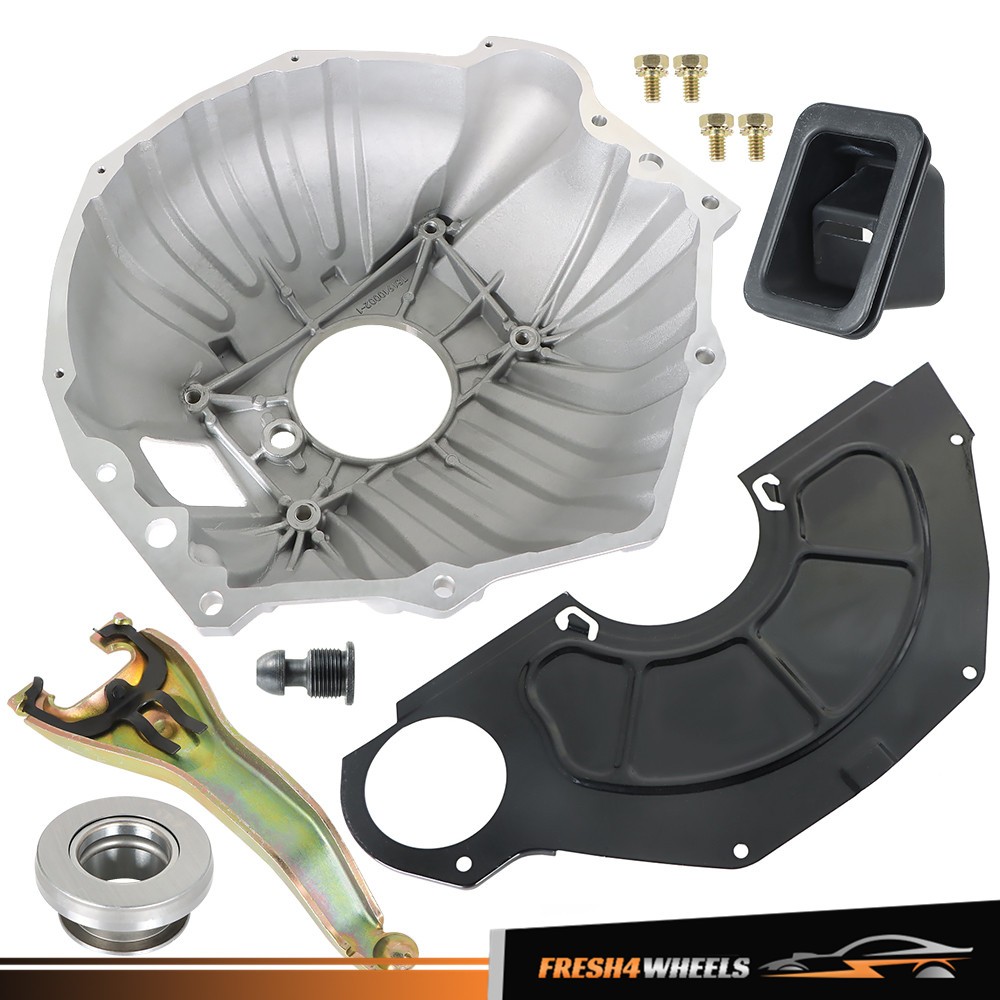 11" Bell Housing Kit & Clutch Fork Throwout Bearing & Cover 3899621 For Chevy