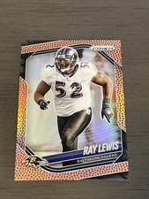2025 Panini Prizm Ray Lewis Pigskin Prizm /180 Ravens
