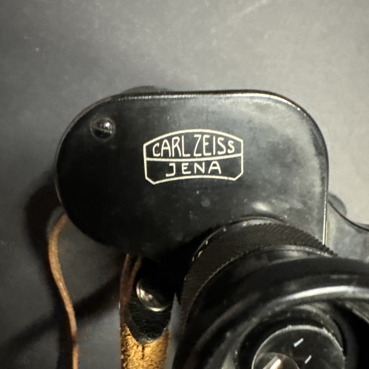 Vintage Carl Zeiss Binoculars Jena Silvamar 6 X 30 W/Case WW1 WW2