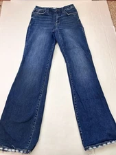 Vervet Blue Women’s Jeans Size 27  Flare 32” Inseam EUC