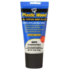 DAP Plastic Wood Latex All Purpose Wood Filler: 6.0 oz. (White)
