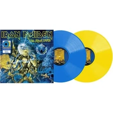 Iron Maiden - Live After Death - 40th Anniversary 2 LP - 1 Blue, 1 Yellow Vinyl