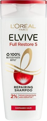 6x L Oreal Elvive Full Restore 5 Shampoo je 400ml | Damaged Hair Repair