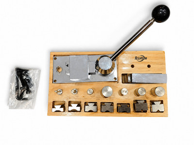 Tooltos Ring Bender Tool Set Wooden Base Pre-Owned Unused Free US Shipping