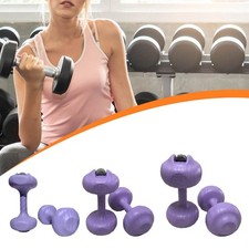 2 Pieces Water Filled Dumbbell Kids Dumbbells Versatile Comfortable Grip Youth