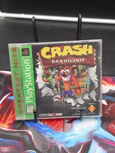 New ListingCrash Bandicoot [Greatest Hits] (Sony Playstation 1 - PS1) - Complete & Tested