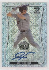 2020 Leaf Metal Draft Silver Mojo Justin Foscue #BA-JF1 Auto 09an
