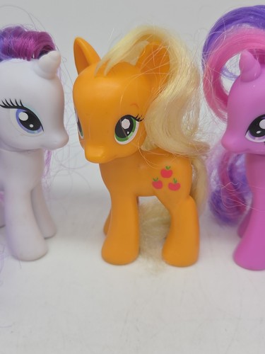 Hasbro G4 My Little Pony Lot of 3 MLP Brushable Fluttershy Rarity Twilight - Afbeelding 3 van 8