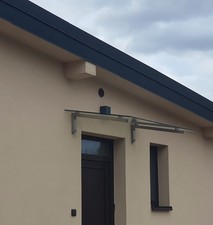 Modern style Glass Canopy,  10mm Toughened Glass top, Canopy Porch Door Shelter