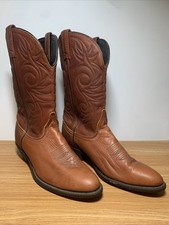 Durango Leather Cowboy Boots Men’s 9M 67957 Made In USA