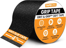 Anti-Slip Tape, 4"X30' Roll - Indoor/Outdoor Safety Traction for Stairs, Steps, 