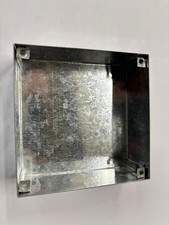 METPRO AB13G Adaptable box 6X6X2" Plain Galvanised
