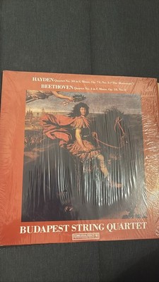 Haydn Quartet 30 Horseman Beethoven 4 Budapest String Quartet LP Columbia
