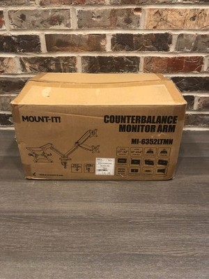 New open box Mount-It! Laptop Desk Stand and Monitor Mount for 17'' Laptops