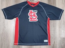 Vintage Y2K St Louis Cardinals Dynasty MLB Jersey Men's M Gray Red