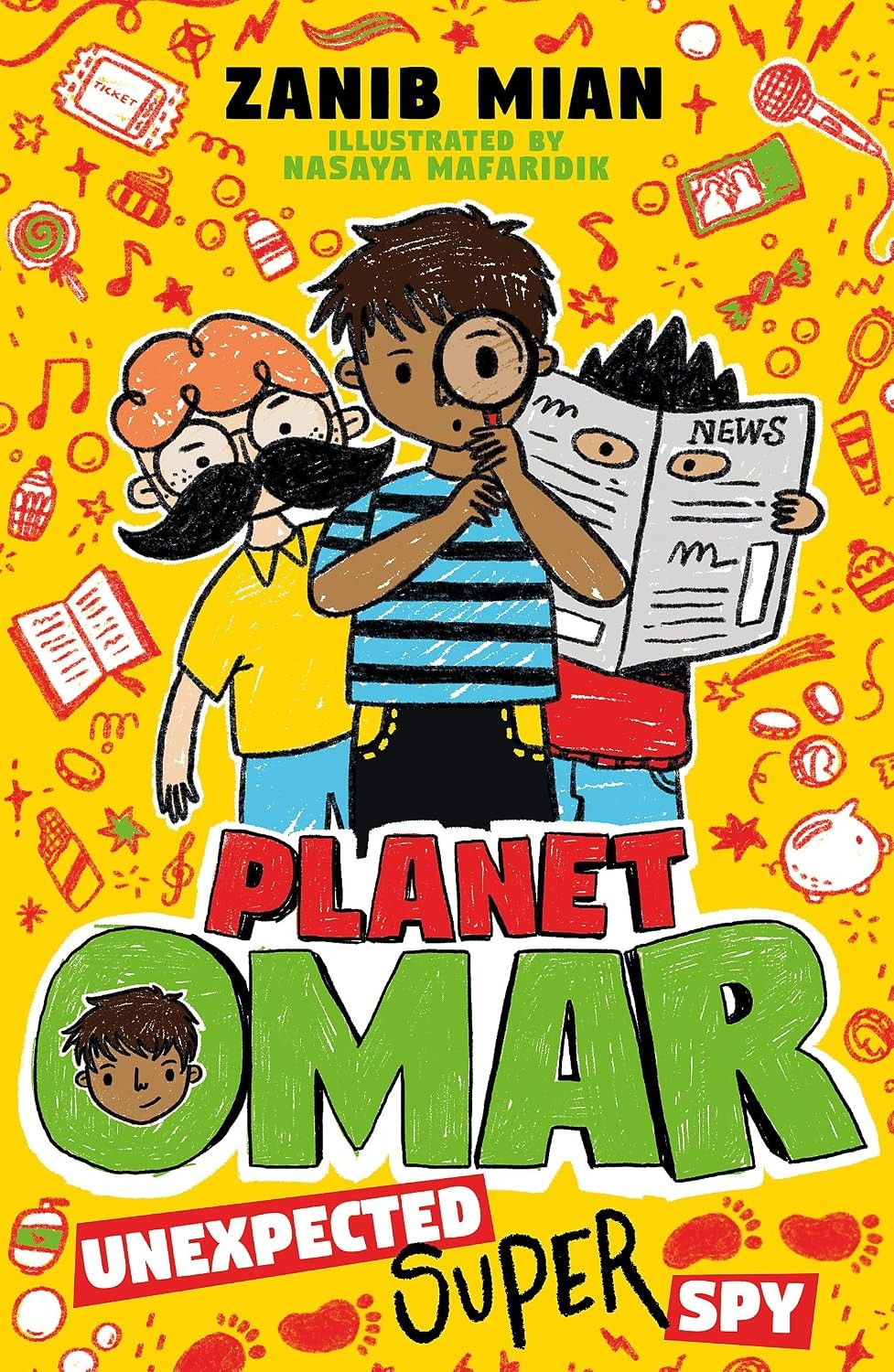 Planet Omar Unexpected Super Spy Book 2 Zanib Mian Paperback Kids Fiction - Image 3