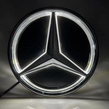 Front Grill Emblem Illuminated Fit For Mercedes-benz 2011-18 W205 C350 C43 C63