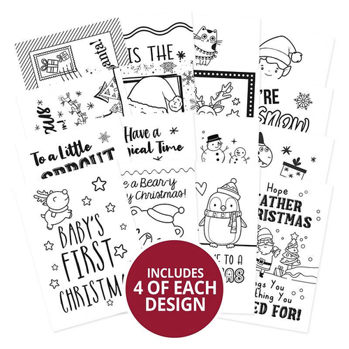 HUNKYDORY - PAPER ART - POCKET PAD - 64 X A7 - 16 DESIGNS OF 4 OF EACH - Picture 2 of 2