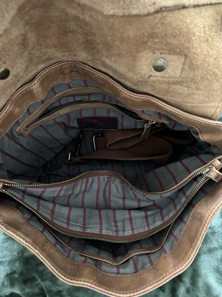 Bolsa de lona de cuero Rawlings equipaje viaje fin de semana Foto 4 de 4