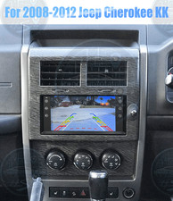For 2008-2012 Jeep Cherokee KK Upgrade Carplay Android 15 Head Unit Sat Nav DAB+