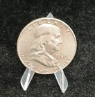 SILVER 90% 1957 D Mint  Franklin Half Dollar  TP-10429
