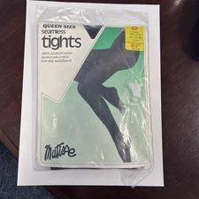 Matisse Queen Size Seamless Black Tights