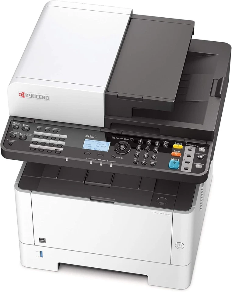 Kyocera Ecosys M2040dn MFP FAX Kopierer Scanner Laserdrucker S/W 78.380 S D5000 - Bild 4 von 4