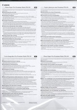 CANON Photo Paper Pro Premium Matt PM-101 A4 16 Blatt