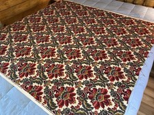 Upholstery Fabric P Kaufmann JACOBEAN FLORAL 55x55 Cotton Tablecloth