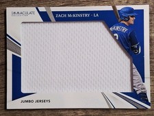 2021 Panini Immaculate Jumbo Jerseys Zach McKinstry RC Rookie Patch /49