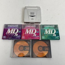 Sony MZ-E33 MiniDisc Walkman Player Tested Fully Functional Vintage MD Player