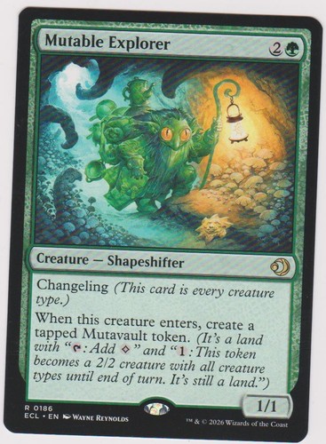 1x MUTABLE EXPLORER RARE NEW MTG -LORWYN ECLIPSED  GREEN #186