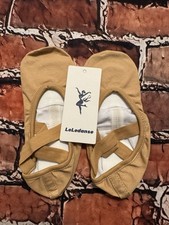 LeLedanse Split Sole Canvas Ballet Slippers Size 35 US 4-4.5