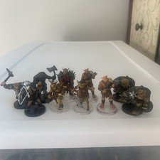 Lot of 10 Bugbear Miniatures Dungeons and Dragons Pathfinder Figures D D Dnd