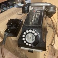 Vintage GPO - House Exchange - Intercom Telephone No. 1/1 Black Bakelite