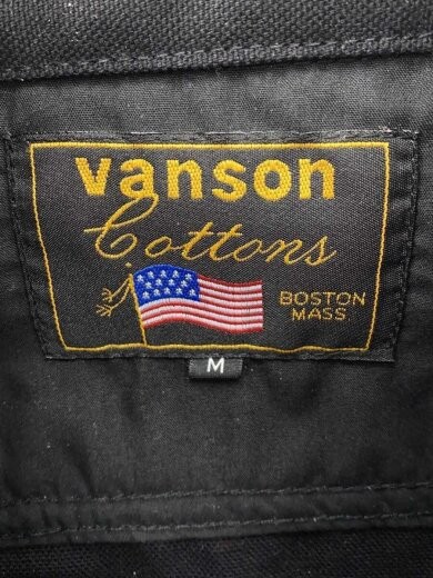 VANSON/Jacket/M/--/BLK/Solid - image 3