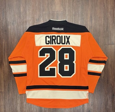 Reebok チェンバレン レイカーズ バスケ ユニホーム Claude Giroux #28 Philadelphia Flyers 2012 Winter Classic Reebok