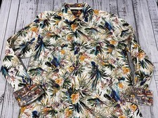NEW Mens Robert Graham Shirt Sz L Button Down Hawaiian RARE 0060 .