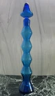 Rare Blenko Glass 1416 Spool Decanter