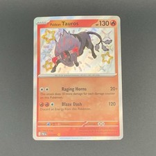trick or treat pokemon cards value 2024 Paldean Tauros (Combat Breed) Pokemon Sticker main image 1