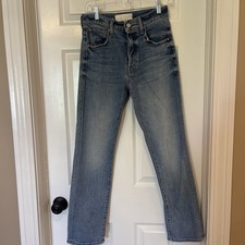 MOTHER High Waisted Hiker Hover Wild And Free Button Fly Denim Jeans Size 27