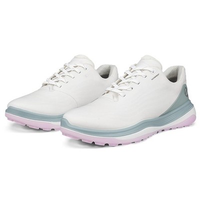 NEW LADIES ECCO WOMENS GOLF LT1 HYBRID Shoes, EU 39 US 8/8.5, WHITE/ICE  FLOWER