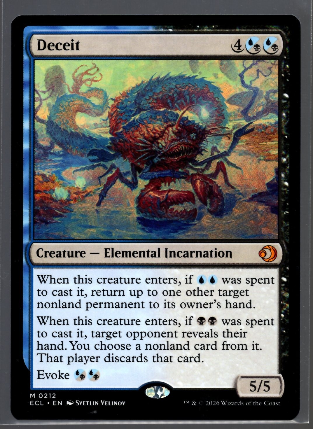 Deceit Lorwyn Eclipsed Regular