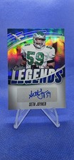2025 Panini Absolute Seth Joyner Legends Auto Blue # 13/35 #ALS-SJR Eagles