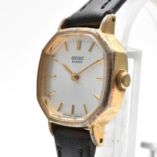 Working condition SEIKO gold quartz women's watch